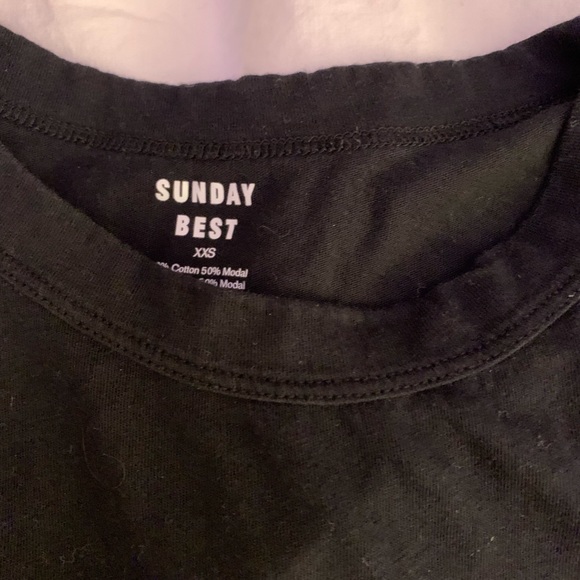 Sunday best hamburger tee shirt - Picture 3 of 3